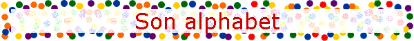 Son alphabet